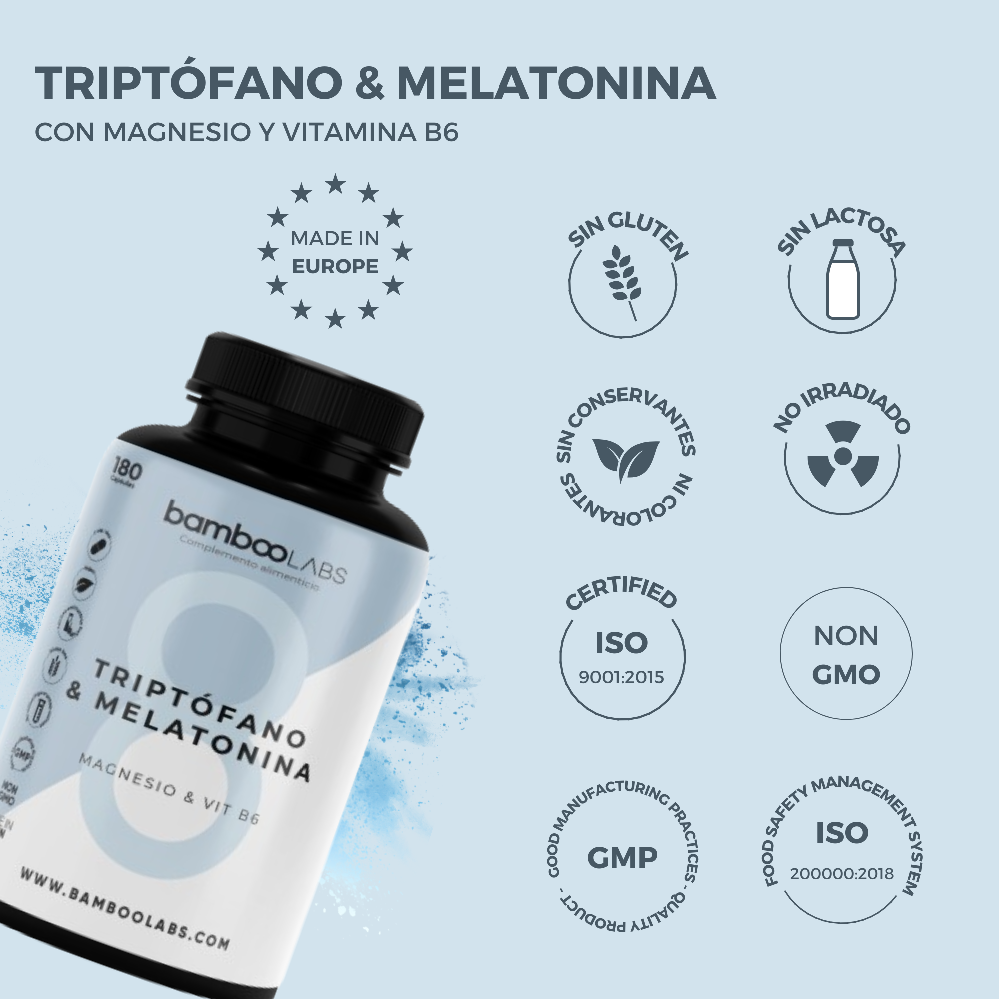 Triptófano + Melatonina